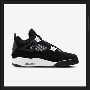 Nike Jordan 4, white thunder, size 10.5 men’s, NIB, Authentic